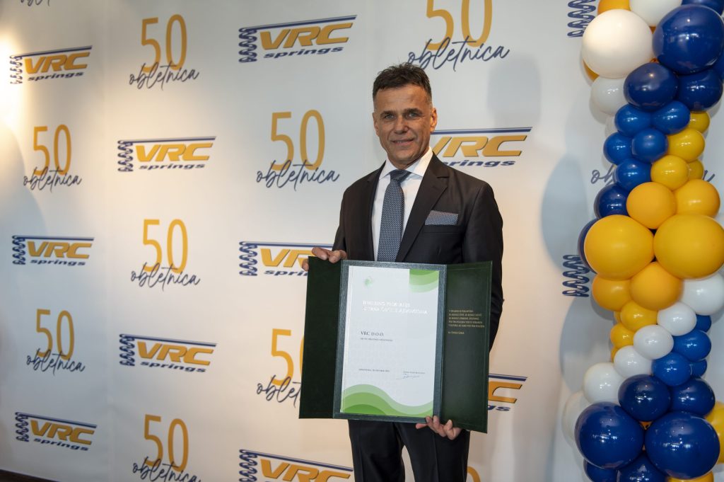 10.10.2025 je podjetje proznovalo 50 obletnico VRC-ja